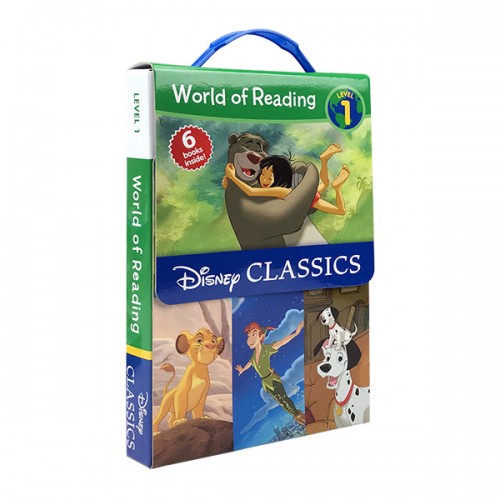 World of Reading Level 1 : Disney Classic Characters 6 Box Set (Paperback) (CD)