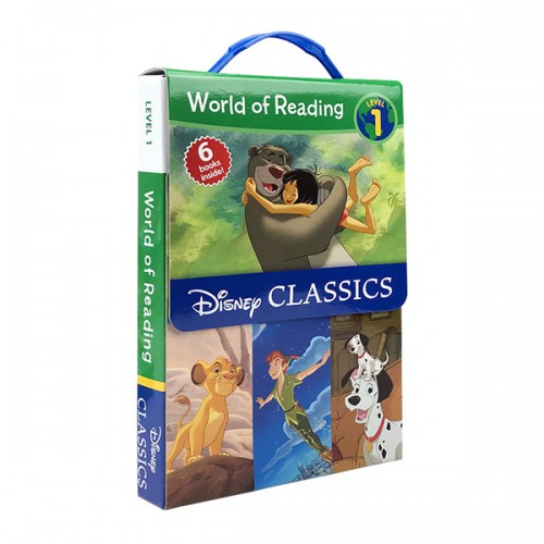 World of Reading Level 1 : Disney Classic Characters 6종 Box Set (Paperback) (CD미포함)