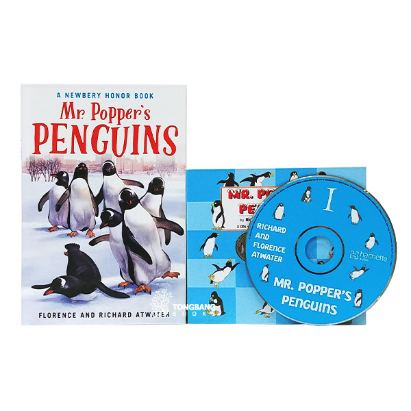  [★Listent&Read]Mr. Popper's Penguins  Book & CD 세트 (Paperback+CD)