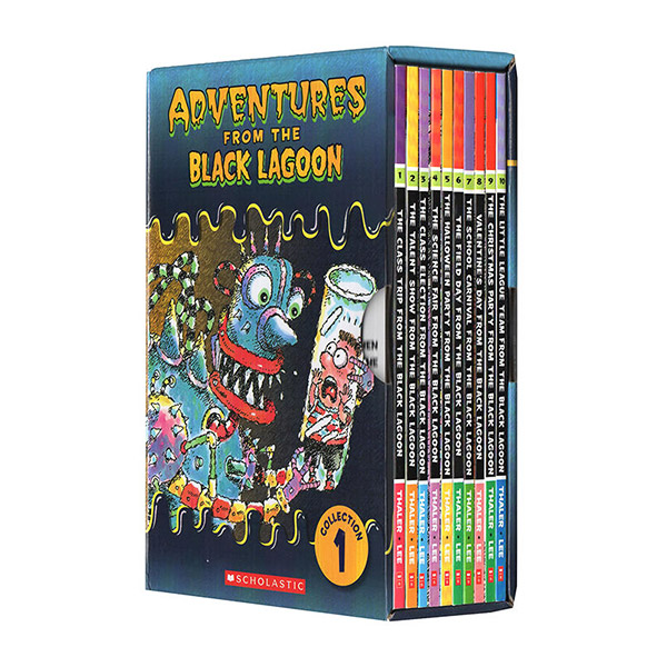 Adventures from the Black Lagoon Collection 1 : #01-10 챕터북 Box Set (Paperback)(CD없음)