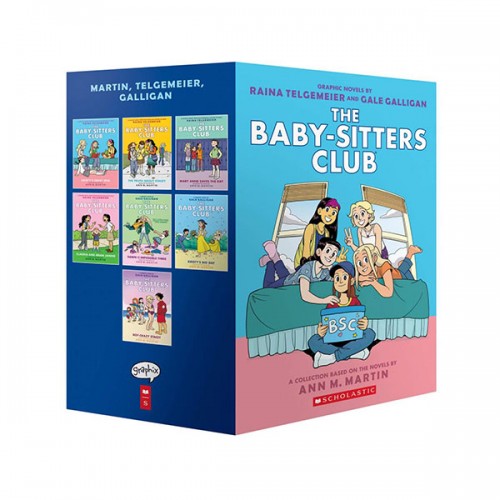  [★사은품 증정]  [넷플릭스] The Baby-Sitters Club Graphix #01-7 Box Set (Paperback, 풀컬러)(CD없음)