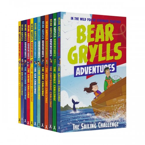 Bear Grylls Adventure #01-12 챕터북 세트 (Paperback, 영국판) (CD없음)