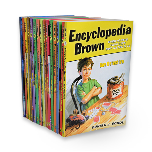 Encyclopedia Brown #01-15 챕터북 세트