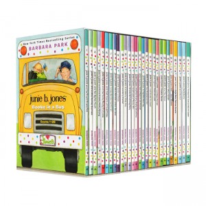 Junie B. Jones : Books in a Bus : #01-28 챕터북 Box Set (Paperback)(CD미포함)