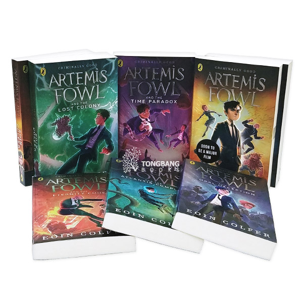 Artemis Fowl #01-8 틴픽션 세트 (Paperback, 영국판)(CD없음)