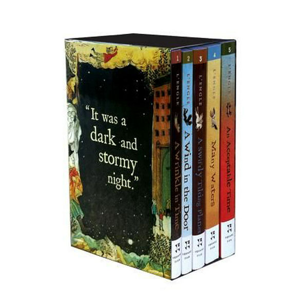 A Wrinkle in Time Quintet #01-5 Books Box Set (Paperback)(CD미포함)