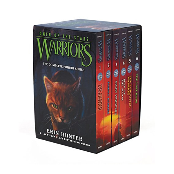 Warriors 4 : Omen of the Stars #01-6 Box Set