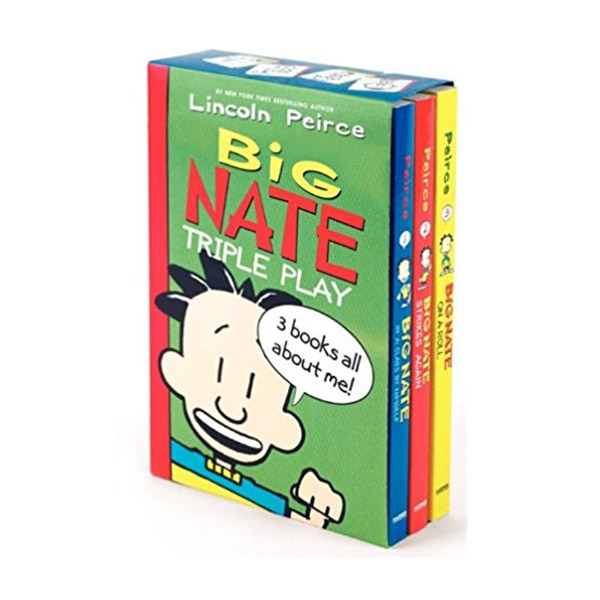 Big Nate Triple Play 챕터북 3종 Box Set (Paperback)(CD없음)