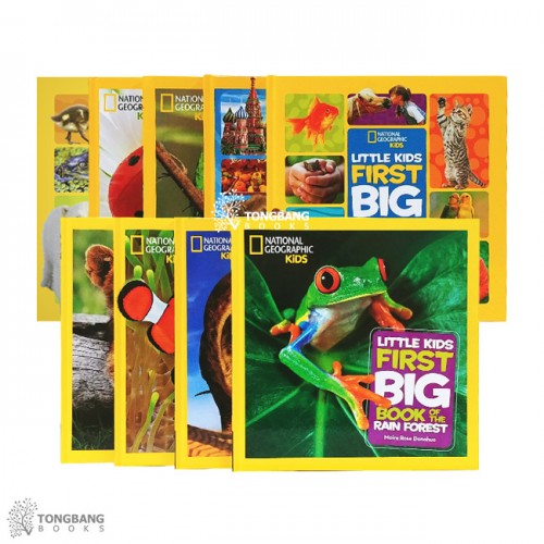 [적립금 3배★]National Geographic Kids : LIttle Kids First Big Book 논픽션 7종 하드커버 B 세트 (CD없음)