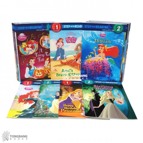 Step into Reading 1, 2ܰ : Disney Princess  20 Ʈ