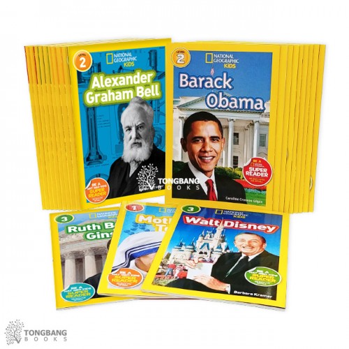 National Geographic Kids Biographic  1,2,3ܰ 24 Ʈ