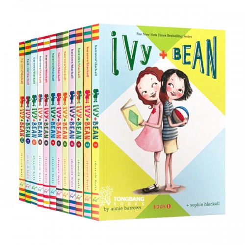 [넷플릭스] Ivy and Bean #01-12 챕터북 세트 (Paperback) (CD없음)