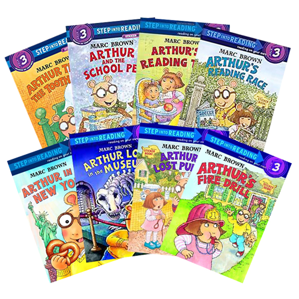 [Step into Reading Step 3] Arthur  8 Ʈ (Paperback)(CD)
