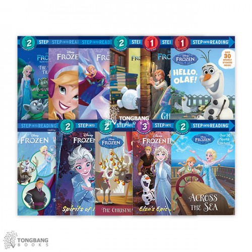 Step into Reading 1, 2 단계 Disney Frozen [겨울왕국] 리더스북 11종 세트 (Paperback) (CD미포함)