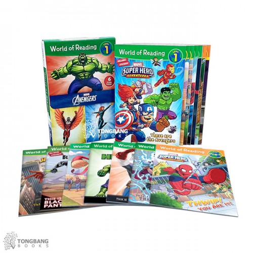 World of Reading Marvel  Pre 1 - 1ܰ 19 Ʈ