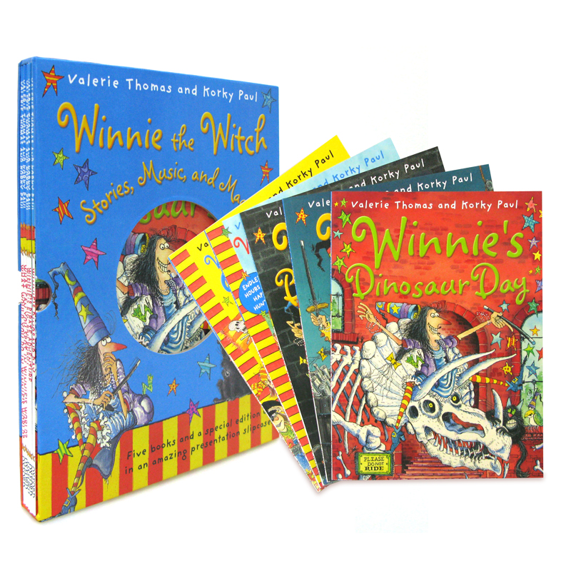 [마녀위니 리더스북 3집] Winnie the Witch: Stories, Music, and Magic! Box Set (Paperback+CD, 5종, 영국판)
