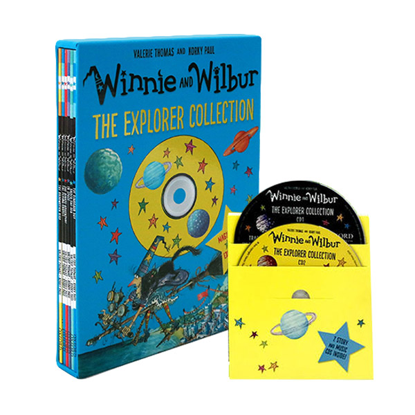 Winnie and Wilbur : The Explorer Collection (Paperback 6종 + CD 2장, 영국판)