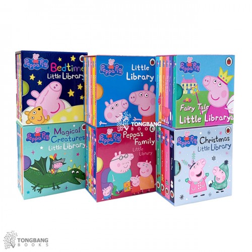 Peppa Pig : Little Library 미니 보드북 5종 세트 (영국판)