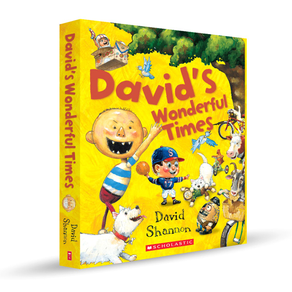 David's Wonderful Times : 픽쳐북 & CD 5종 Box Set (Paperback+CD)
