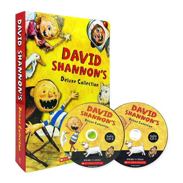 David Shannon Deluxe Collection : 픽쳐북 & CD 10종 Box Set (Paperback+CD)