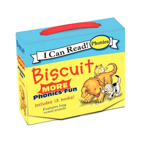 I Can Read Phonics : Biscuit : More Phonics Fun 12 books Boxed Set (Paperback)(CD)