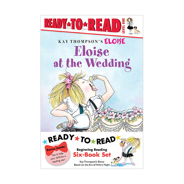 Eloise Ready-To-Read level 1 : Beginning Reading Six-Book Set #1