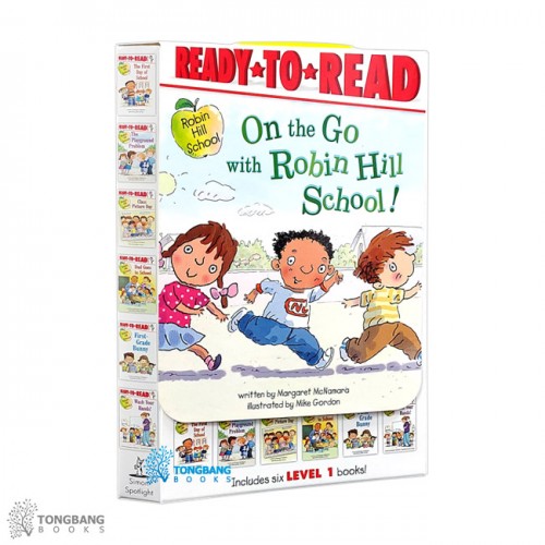 Ready to Read Level 1 : On the Go with Robin Hill School 6 Boxed Set (Paperback)(CD)