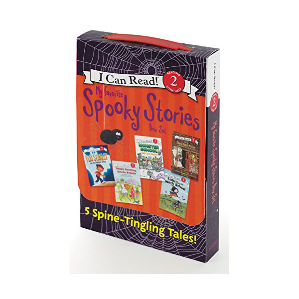 I Can Read 2 : My Favorite Spooky Stories Box Set : 5 Silly, Not-Too-Scary Tales! (Paperback, 5 Books)