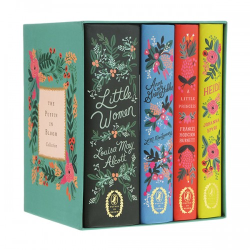 The Puffin In Bloom Collection : Illustrated Classics 4 Books Boxed Set (Hardcover)(CD)