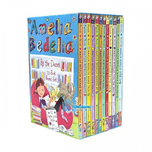 Amelia Bedelia #01-12 챕터북 Box Set (Paperback) (CD없음)