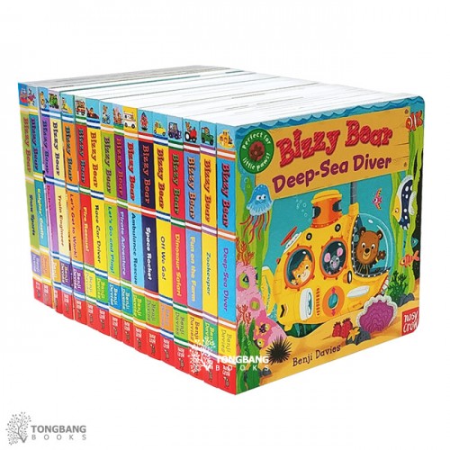 Bizzy Bear 보드북 16종 A세트 (CD없음, 미국판)