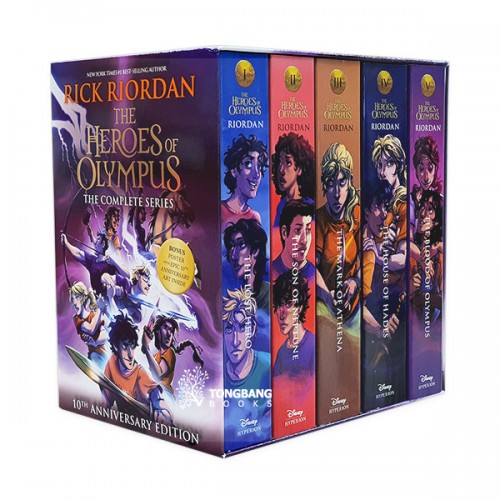 The Heroes of Olympus #01-5 Books Boxed Set (Paperback)(CD미포함)