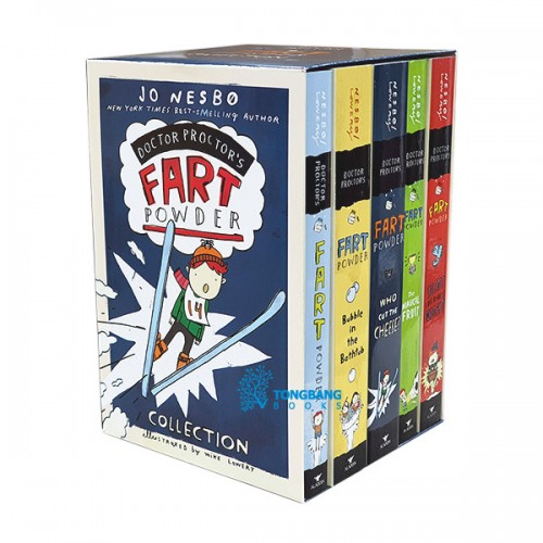 Doctor Proctor's Fart Powder Collection 5 Books Boxed Set (Paperback)(CD없음)