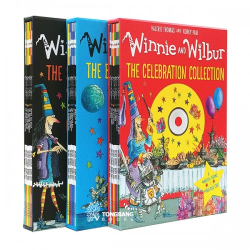 Winnie the Wilbur 픽쳐북 & CD 3종 Box 세트 (Paperback+CD, 영국판)