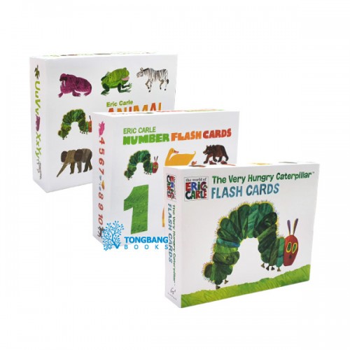 Eric Carle ۰ Flash Cards 3 Ʈ (Flash Cards) (CD )
