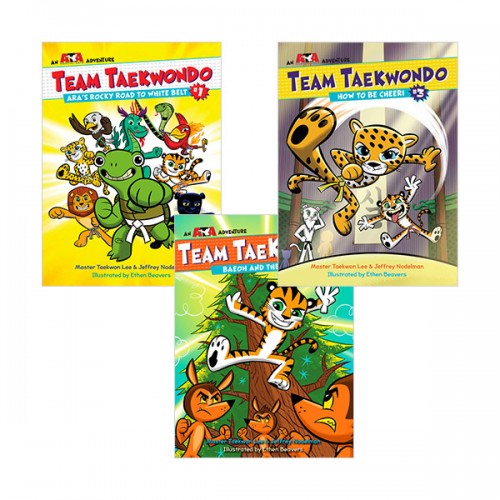 Team Taekwondo 코믹스 챕터북 3종 세트 (Paperback) (CD미포함)