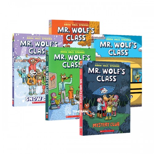 Mr. Wolf's Class 코믹스 5종 세트 (Paperback) (CD없음)