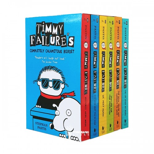 Timmy Failure #01-6 éͺ Ʈ (Paperback, )(CD)
