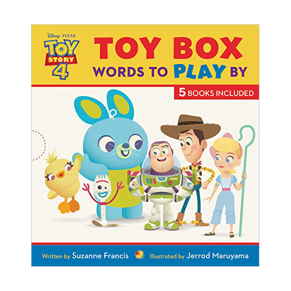 Toy Story 4 : Toy Box : Words to Play By 픽쳐북 하드커버 5종 Box Set