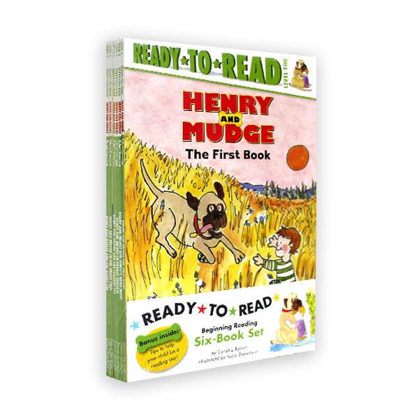 Ready To Read Level 2 : Henry and Mudge Value Pack #01 리더스 6종 Set (Paperback)(CD없음)