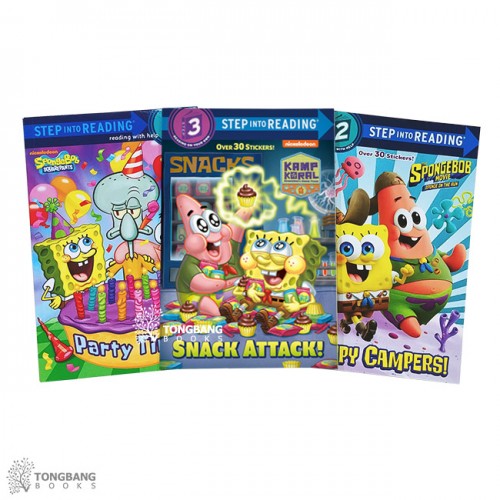Step into Reading Step 2,3 ܰ : SpongeBob SquarePants ø  3 Ʈ
