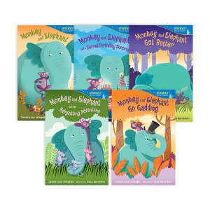 Candlewick Sparks : Monkey and Elephant ø éͺ 5 Ʈ (Paperback)(CD)