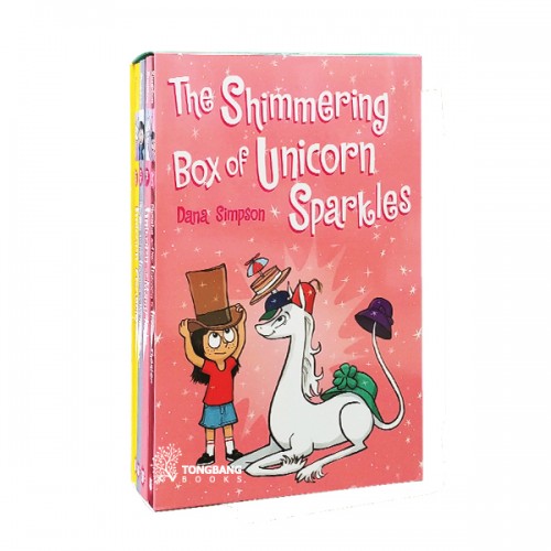 The Shimmering Box of Unicorn Sparkles : Phoebe and Her Unicorn Box Set Volume 5-8 (Paperback) (CD없음)