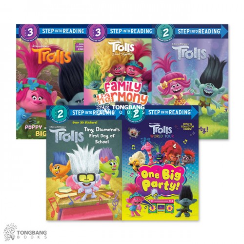 Step into Reading 2, 3ܰ : DreamWorks Trolls ø  5 Ʈ