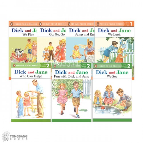 Penguin Young Readers 1,2 : Dick and Jane 리더스 5종 세트 (Paperback)(CD없음)