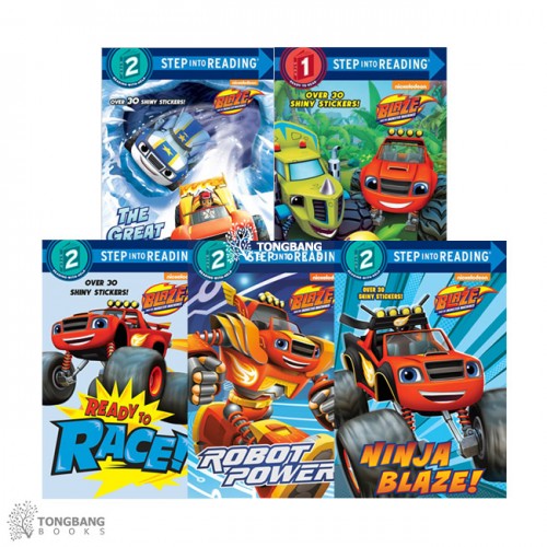 Step into Reading 1, 2ܰ : Blaze and the Monster Machines ø  5 Ʈ