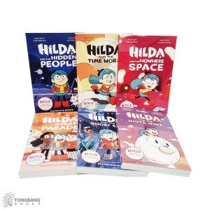 [넷플릭스]Hilda 시리즈 챕터북 6종 세트 (Paperback, 영국판) (CD없음)