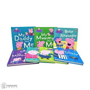 [특가세트/영국판]Peppa Pig 시리즈 페파가족 보드북 7종 세트(Board book)(CD 없음)