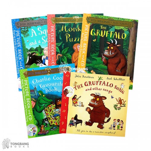 Julia Donaldson x Axel Scheffler Book 5 A-Ʈ (Paperback + CD)