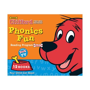Clifford Phonics Fun Pack #3 : 12 Books Box Set (Paperback)(StoryPlus QR)